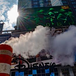 Qualm auf dem TimeSquare