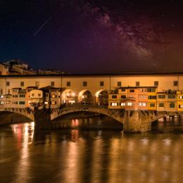 Ponte Vecchio bei Nacht